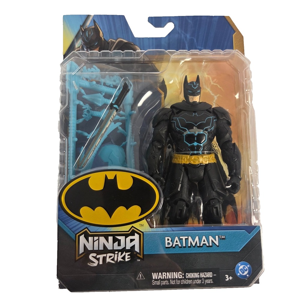 Batman Ninja Strike 6 Inch Action Figure Pop-Out Ninja Accessories Spin Master N